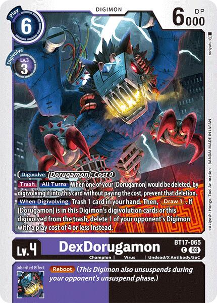 Image of DexDorugamon [BT17-065] [Secret Crisis]