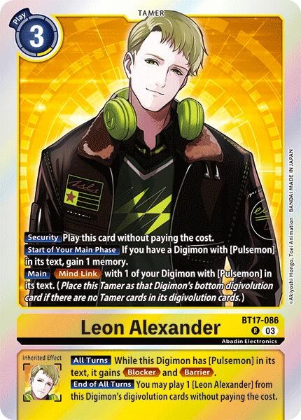 Image of Leon Alexander [BT17-086] [Secret Crisis]