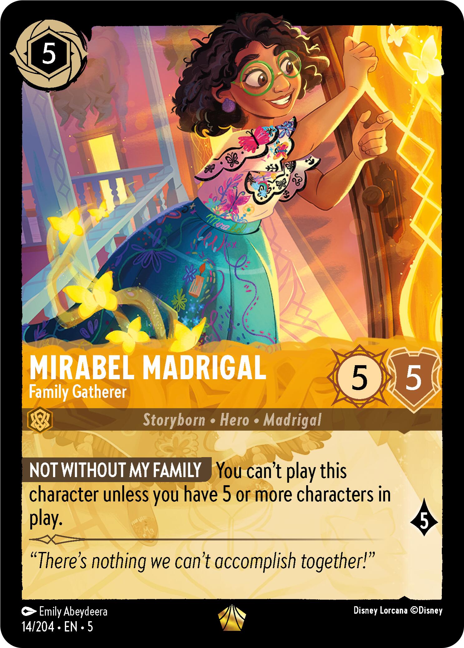 Image of Mirabel Madrigal - Family Gatherer (14/204) [Shimmering Skies]
