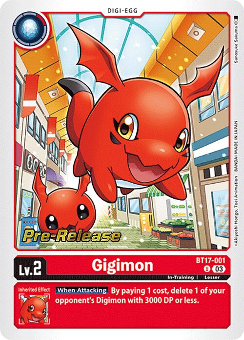 Image of Gigimon [BT17-001] [Secret Crisis Pre-Release Cards]