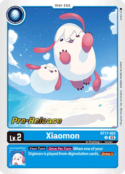 Image of Xiaomon [BT17-002] [Secret Crisis Pre-Release Cards]