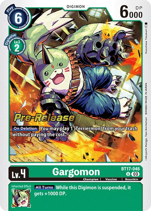 Image of Gargomon [BT17-046] [Secret Crisis Pre-Release Cards]