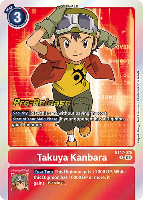 Image of Takuya Kanbara [BT17-079] [Secret Crisis Pre-Release Cards]