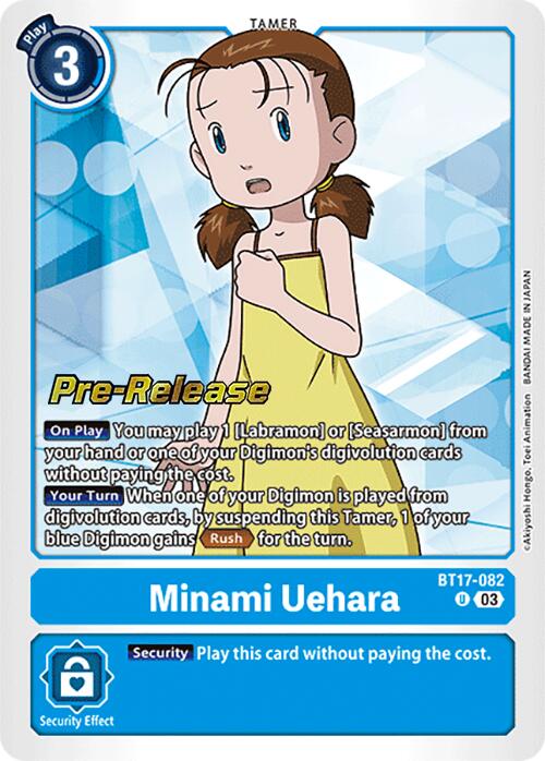 Image of Minami Uehara [BT17-082] [Secret Crisis Pre-Release Cards]