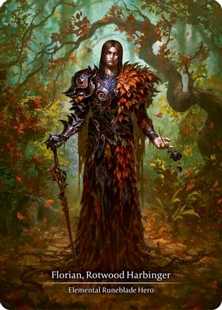 Image of Florian, Rotwood Harbinger (Marvel) [ROS001-MV] (Rosetta)  Cold Foil