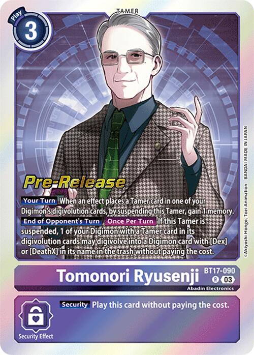 Image of Tomonori Ryusenji [BT17-090] [Secret Crisis Pre-Release Cards]
