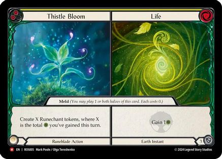 Image of Thistle Bloom // Life [ROS005] (Rosetta)