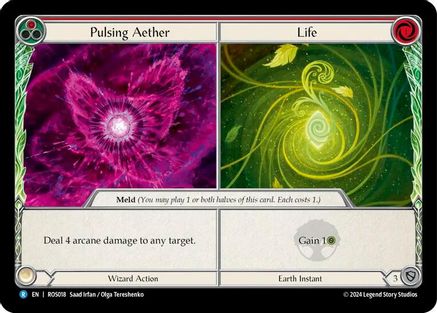 Image of Pulsing Aether // Life [ROS018] (Rosetta)  Rainbow Foil