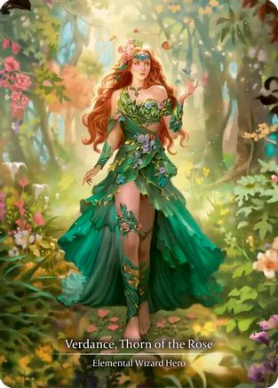 Image of Verdance, Thorn of the Rose (Marvel) [ROS013] (Rosetta)  Cold Foil