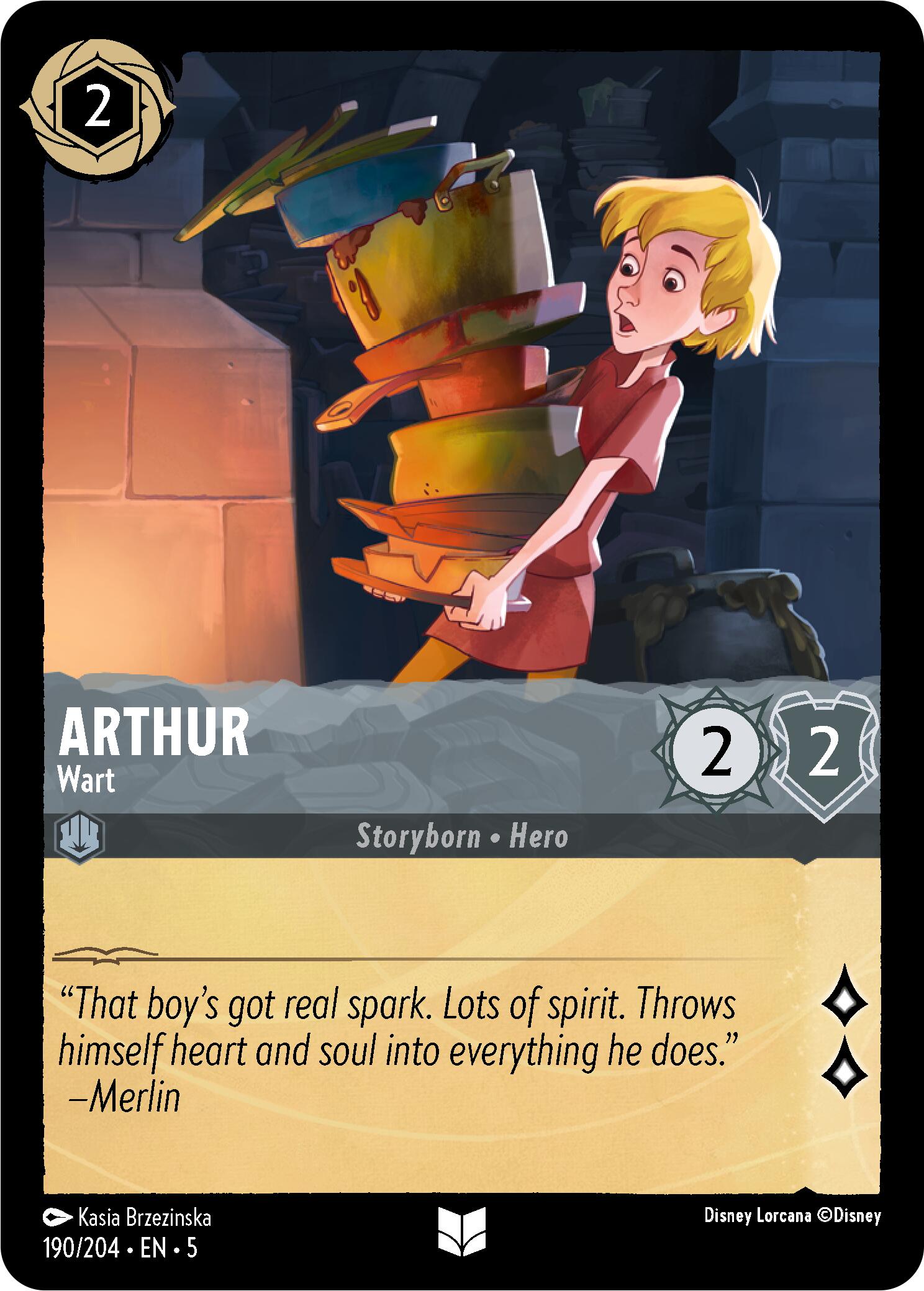 Image of Arthur - Wart (190/204) [Shimmering Skies]