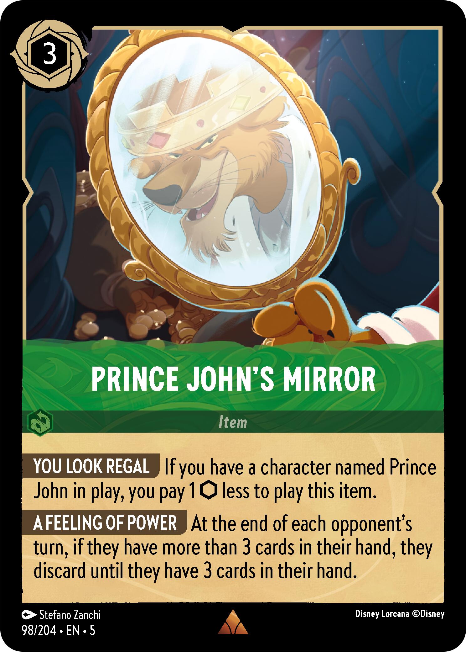 Image of Prince John's Mirror (98/204) [Shimmering Skies]