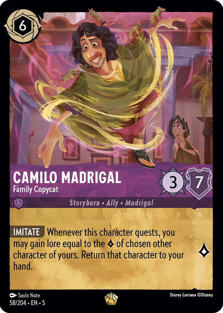 Image of Camilo Madrigal - Family Copycat (58/204) [Shimmering Skies]