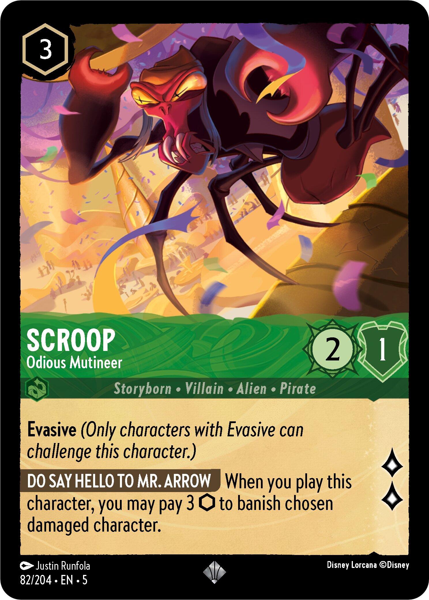 Image of Scroop - Odious Mutineer (82/204) [Shimmering Skies]