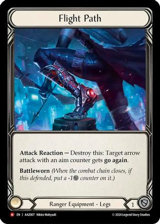 Image of Flight Path [AAZ007] (Armory Deck: Azalea)  Rainbow Foil