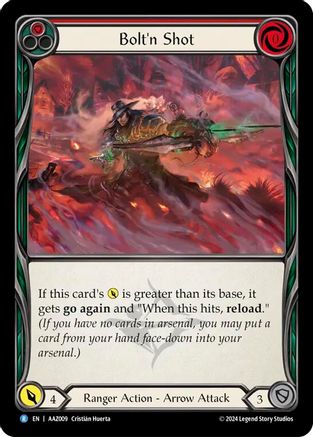 Image of Bolt'n' Shot (Red) [AAZ009] (Armory Deck: Azalea)