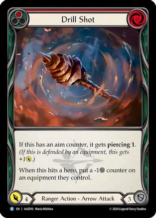 Image of Drill Shot (Red) [AAZ010] (Armory Deck: Azalea)