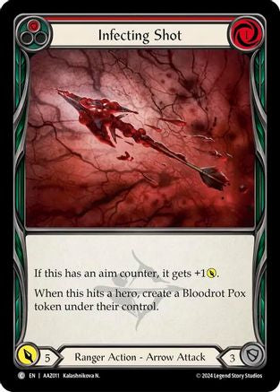 Image of Infecting Shot (Red) [AAZ011] (Armory Deck: Azalea)