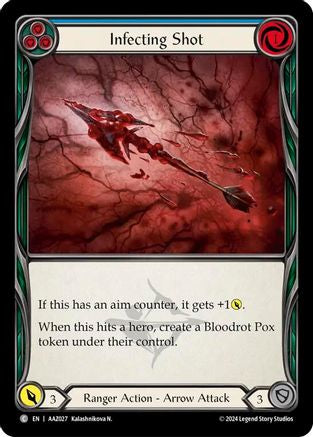 Image of Infecting Shot (Blue) [AAZ027] (Armory Deck: Azalea)