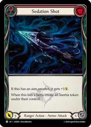 Image of Sedation Shot [AAZ014] (Armory Deck: Azalea)