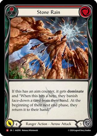 Image of Stone Rain [AAZ016] (Armory Deck: Azalea)