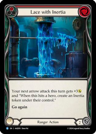 Image of Lace with Inertia [AAZ019] (Armory Deck: Azalea)