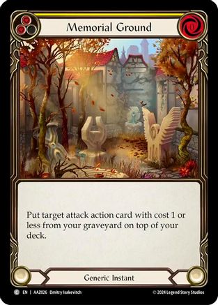 Image of Memorial Ground [AAZ026] (Armory Deck: Azalea)