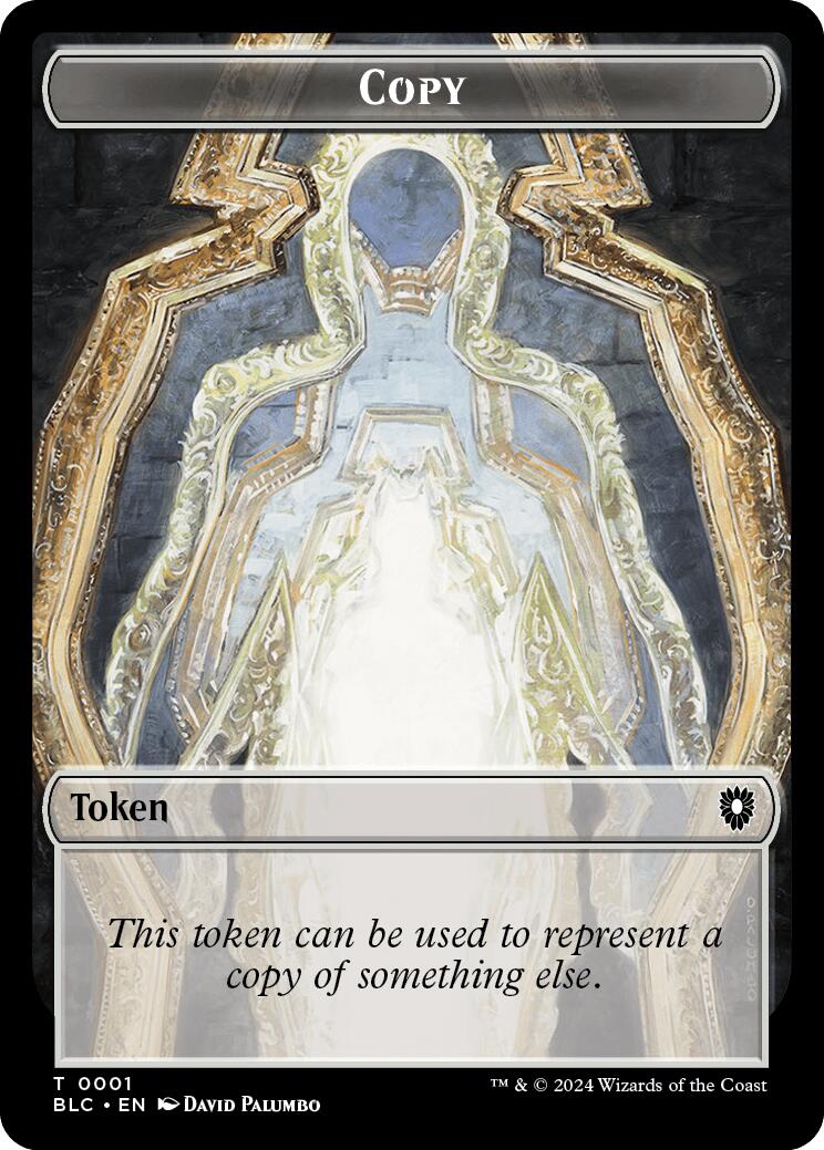 Image of Otter // Copy Double-Sided Token [Bloomburrow Tokens]