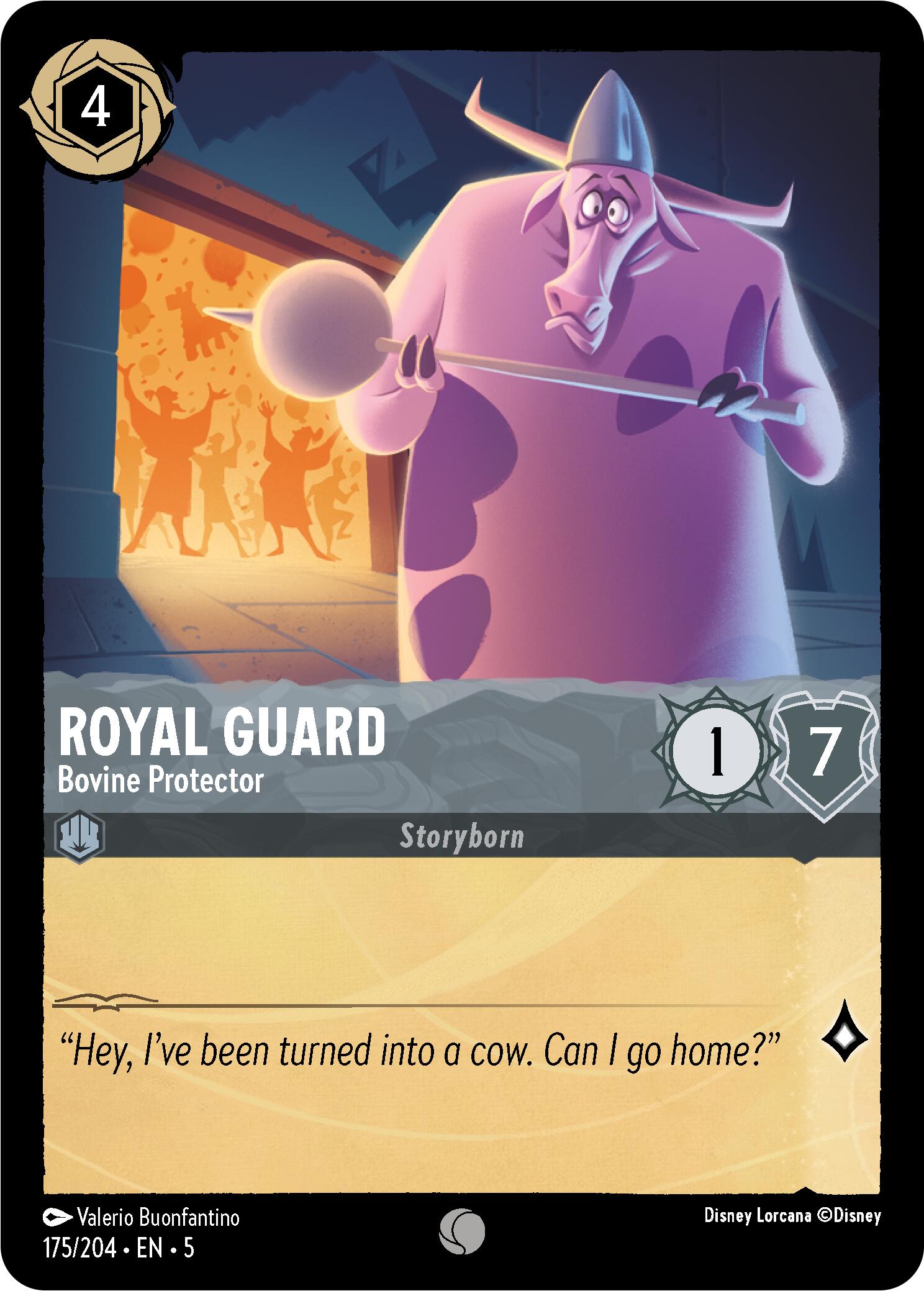 Image of Royal Guard - Bovine Protector (175/204) [Shimmering Skies]