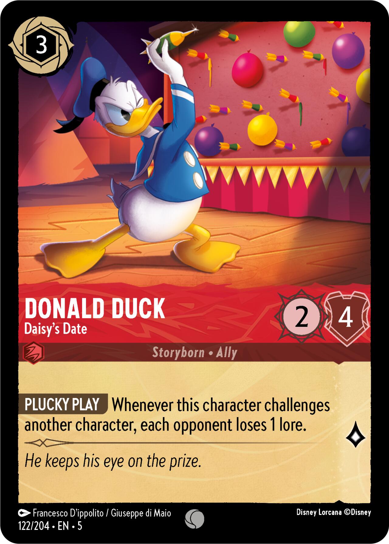 Image of Donald Duck - Daisy's Date (122/204) [Shimmering Skies]