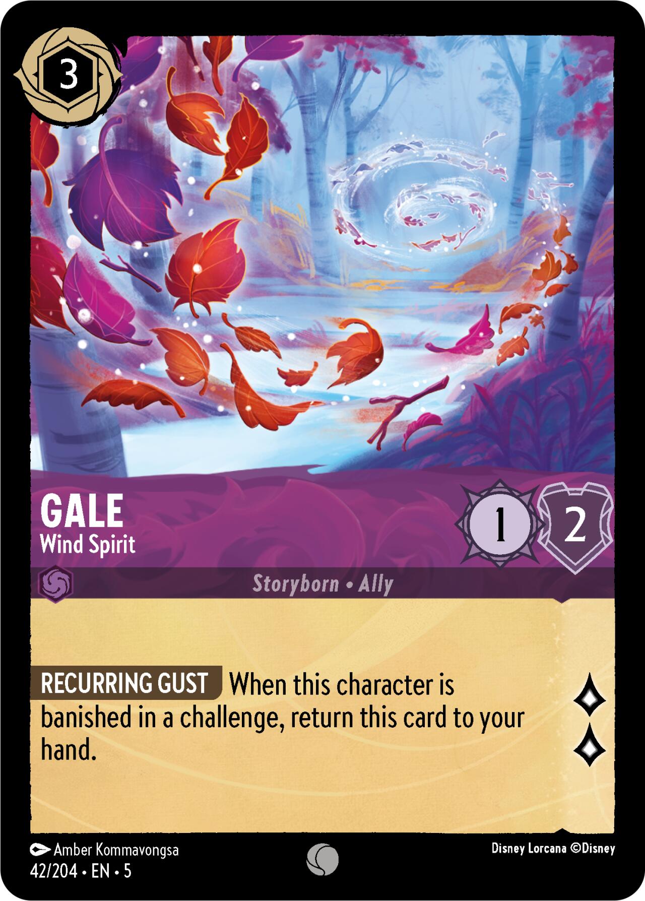 Image of Gale - Wind Spirit (42/204) [Shimmering Skies]