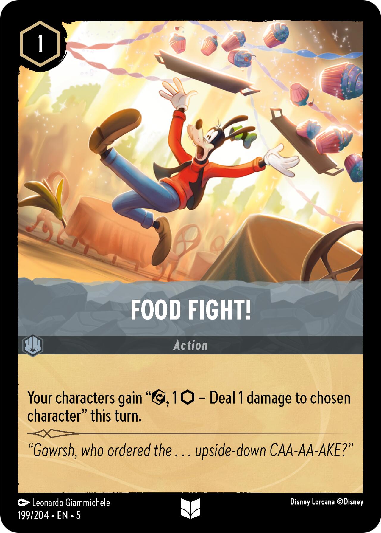 Image of Food Fight! (199/204) [Shimmering Skies]