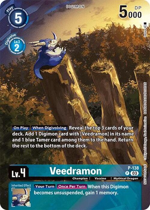 Image of Veedramon [P-138] (Update Pack 2024) [Secret Crisis]