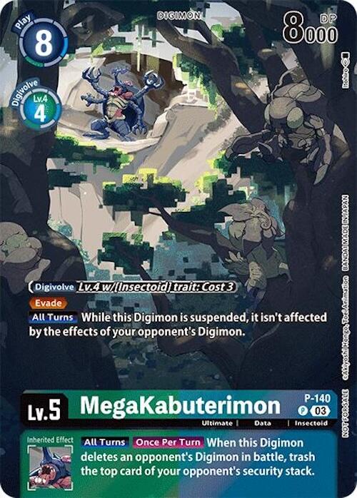Image of MegaKabuterimon [P-140] (Update Pack 2024) [Secret Crisis]