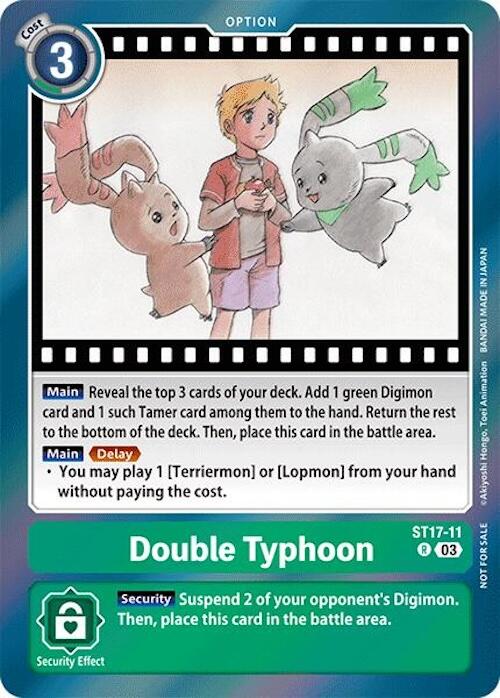 Image of Double Typhoon [ST17-11] (Secret Crisis: Movie Memorial Pack) [Secret Crisis]