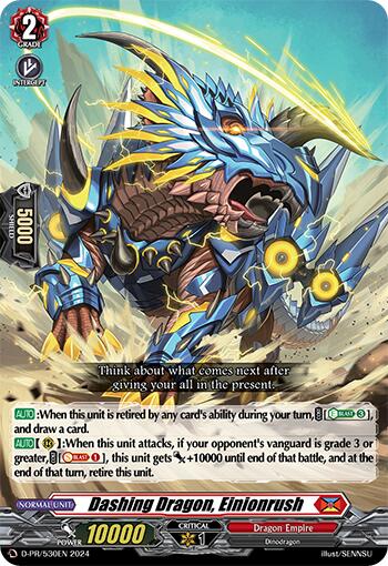 Image of Dashing Dragon, Einionrush (D-PR/530EN) [D Promo Cards]