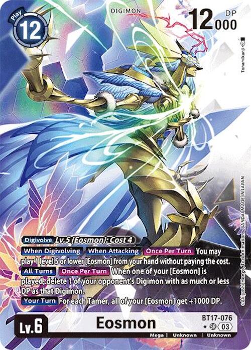 Image of Eosmon [BT17-076] - BT17-076 (Alternate Art) [Secret Crisis]