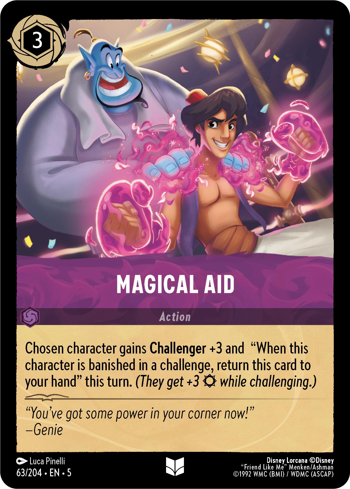 Image of Magical Aid (63/204) [Shimmering Skies]