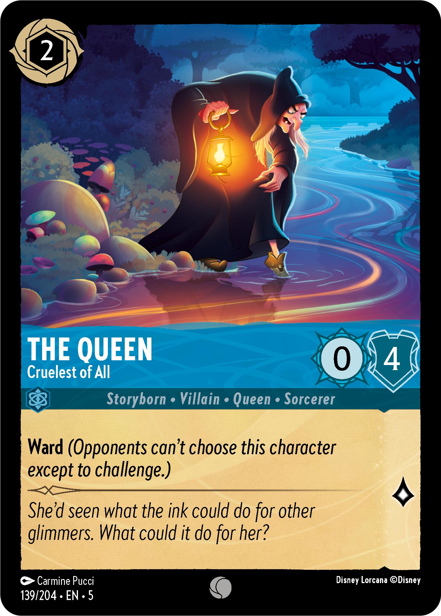 Image of The Queen - Cruelest of All (139/204) [Shimmering Skies]