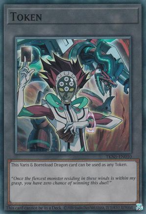 Image of Token: Varis and Borreload Dragon [TKN5-EN010] Super Rare