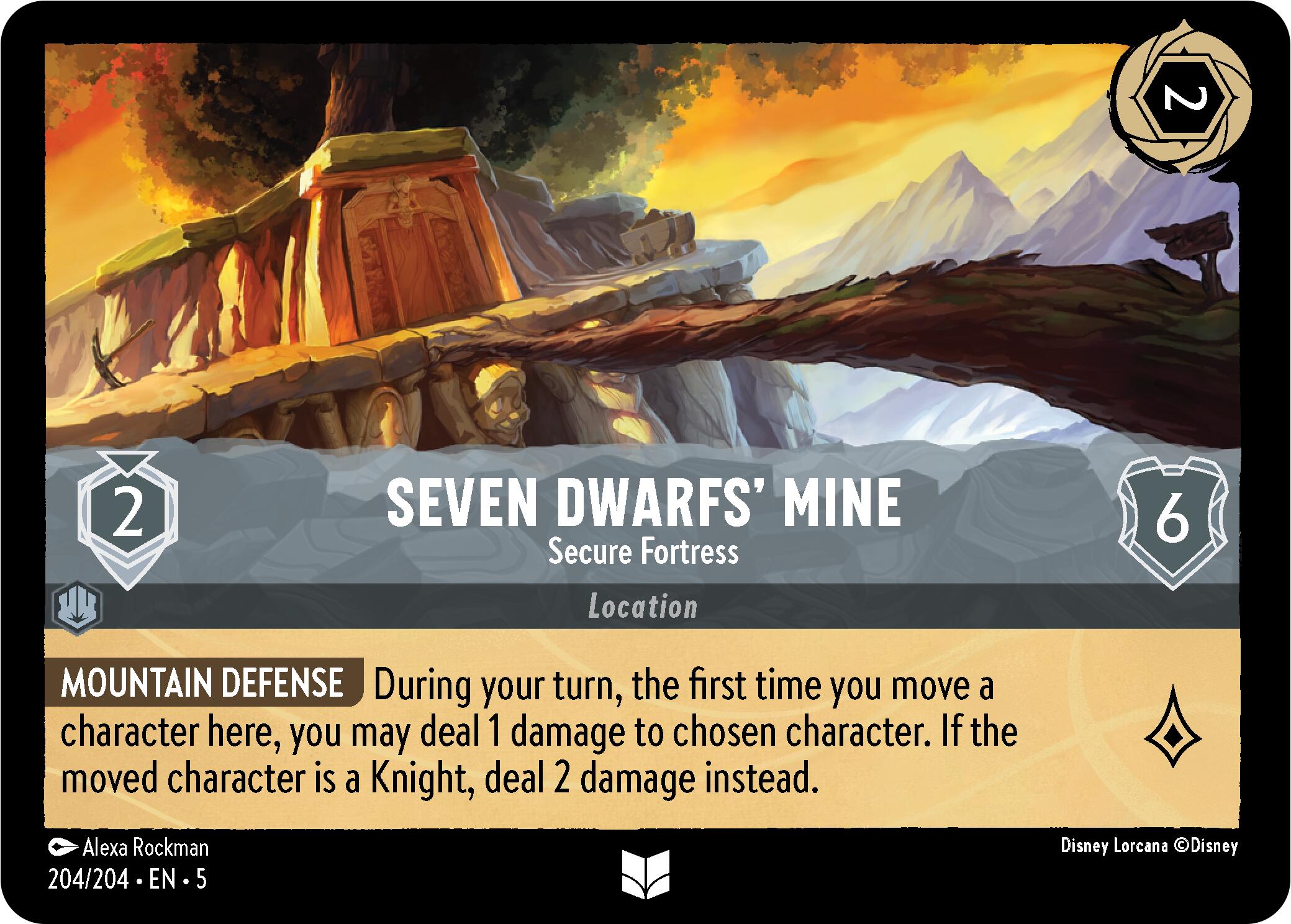 Image of Seven Dwarfs' Mine - Secure Fortress (204/204) [Shimmering Skies]