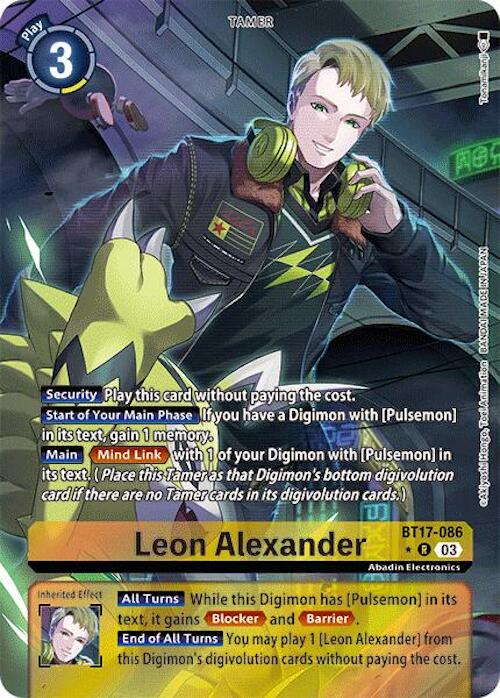 Image of Leon Alexander [BT17-086] (Alternate Art) [Secret Crisis]