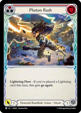 Image of Photon Rush (Red) [AUR011] (1st Strike)