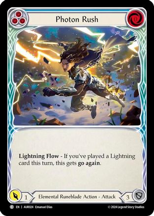 Image of Photon Rush (Blue) [AUR024] (1st Strike)