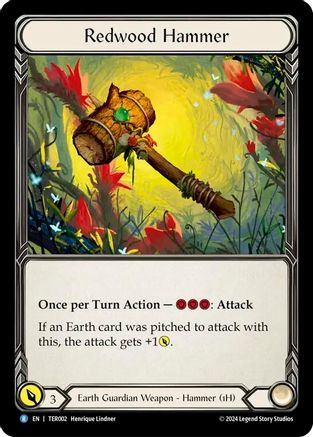 Image of Redwood Hammer [TER002] (1st Strike)