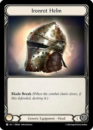 Image of Ironrot Helm [TER004] (1st Strike)