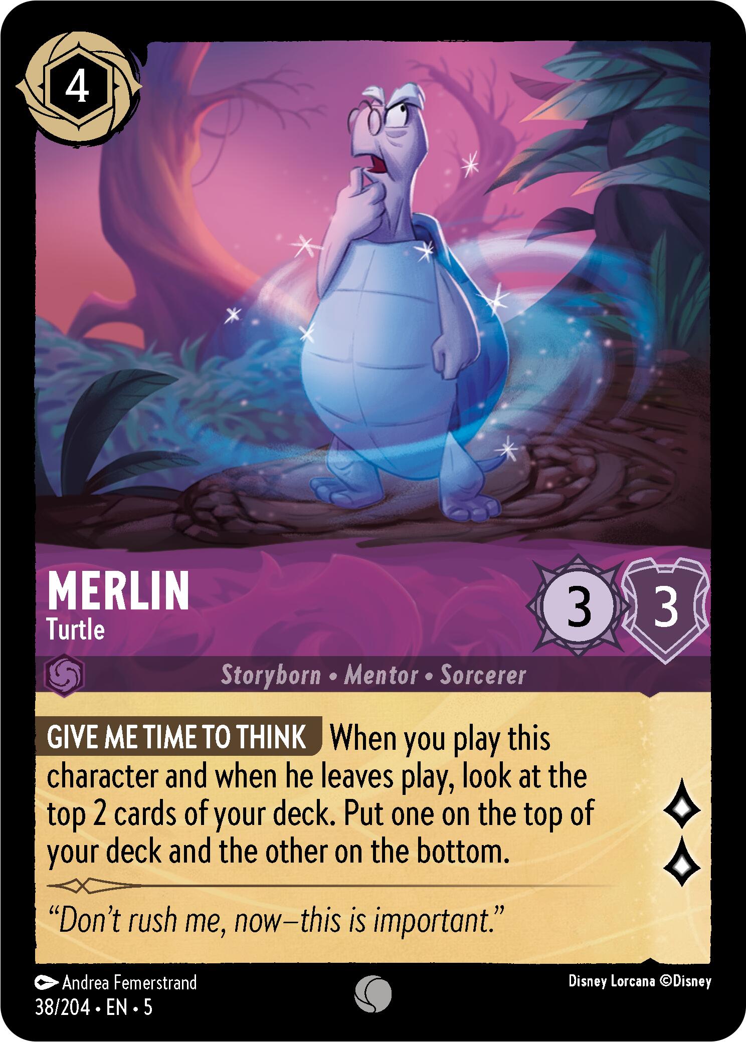 Image of Merlin - Turtle (38/204) [Shimmering Skies]