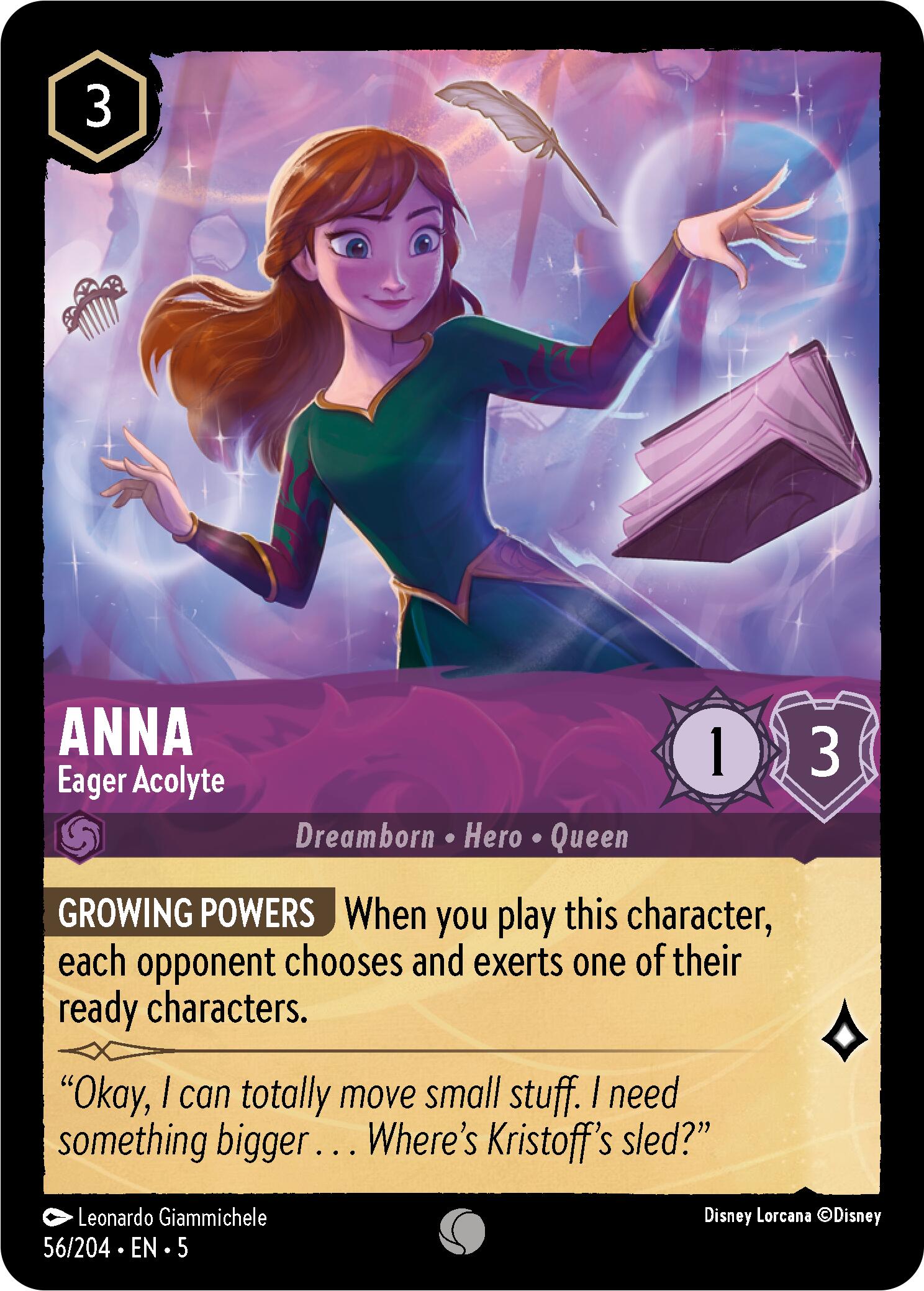 Image of Anna - Eager Acolyte (56/204) [Shimmering Skies]