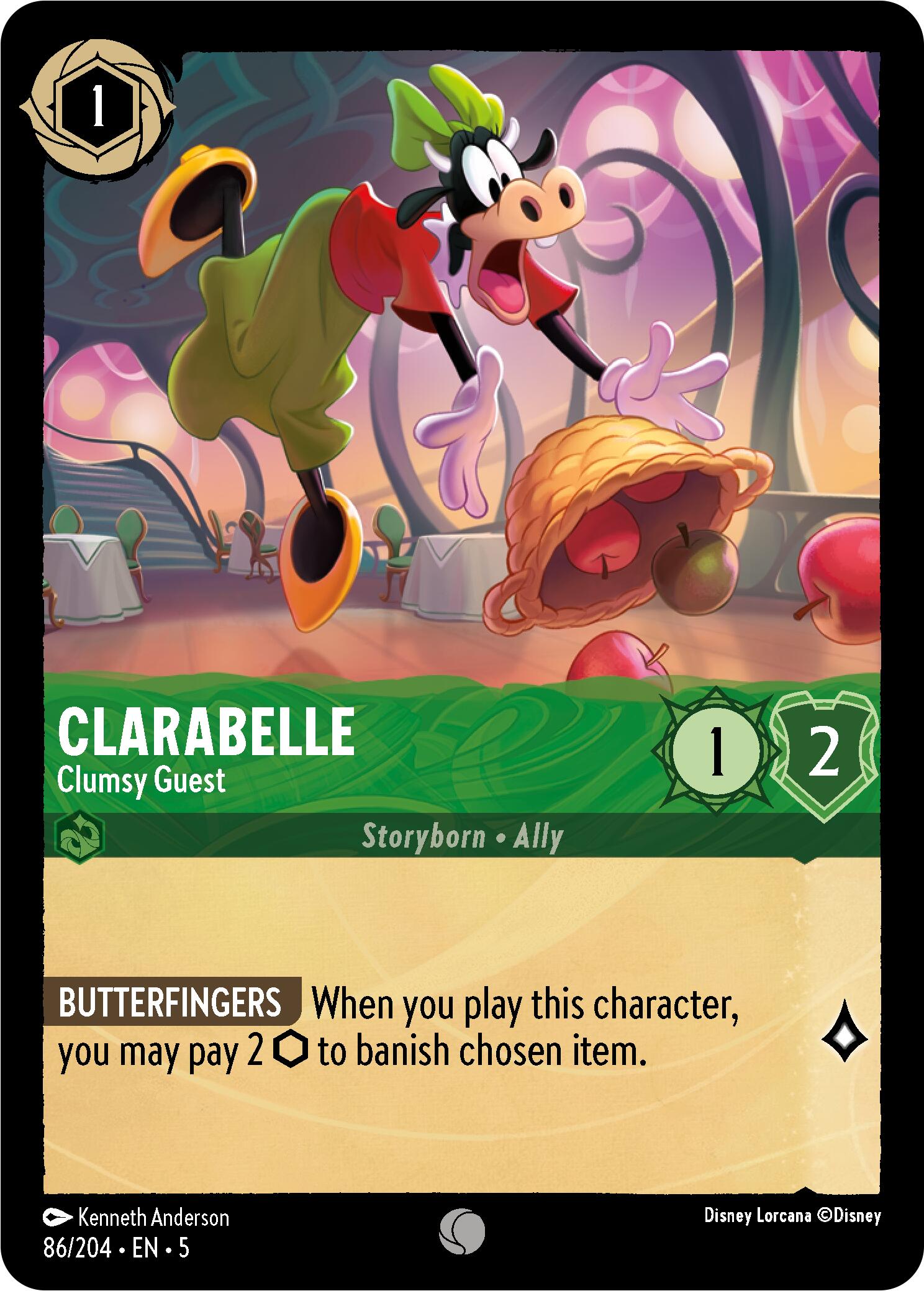 Image of Clarabelle - Clumsy Guest (86/204) [Shimmering Skies]