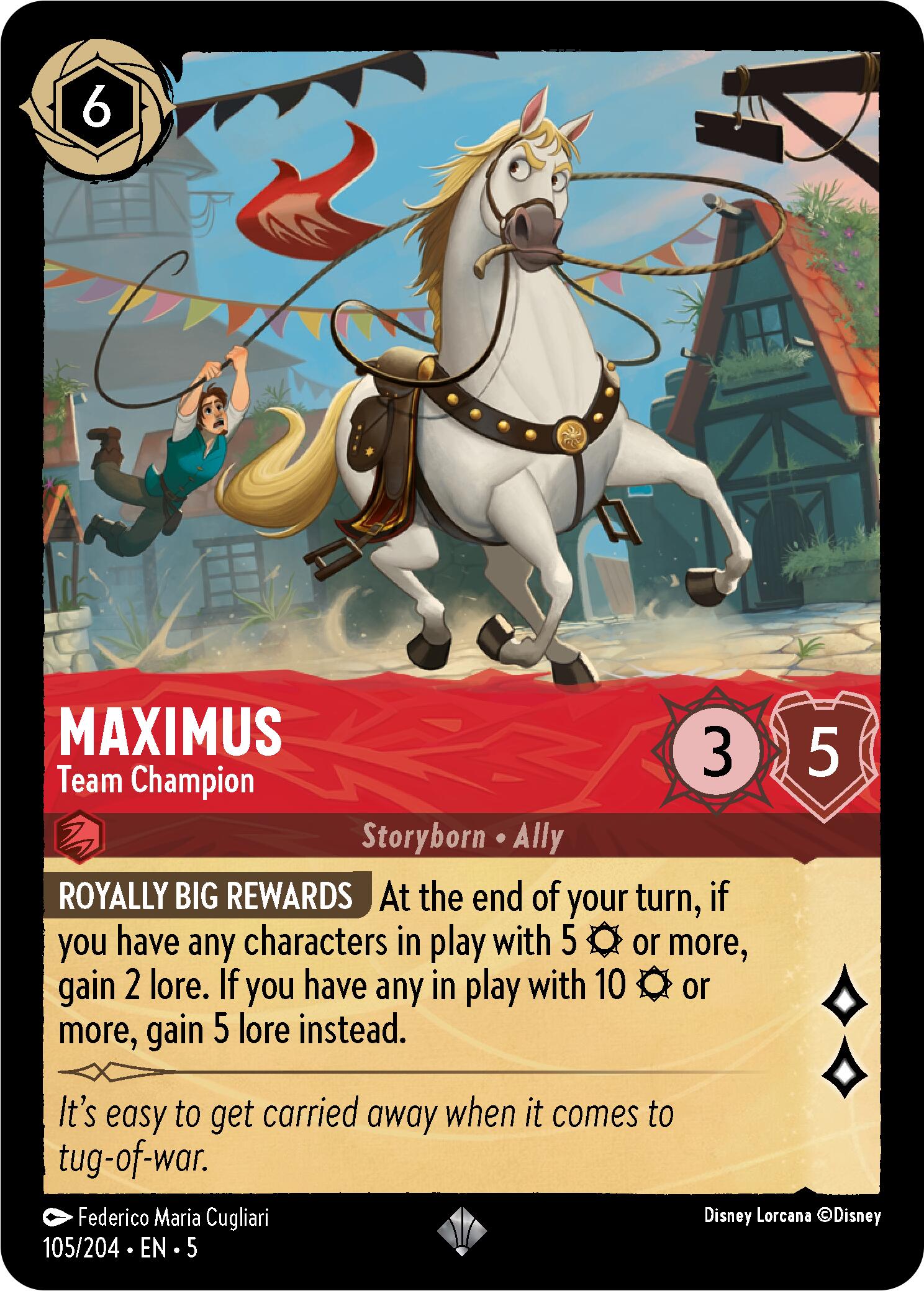 Image of Maximus - Team Champion (105/204) [Shimmering Skies]