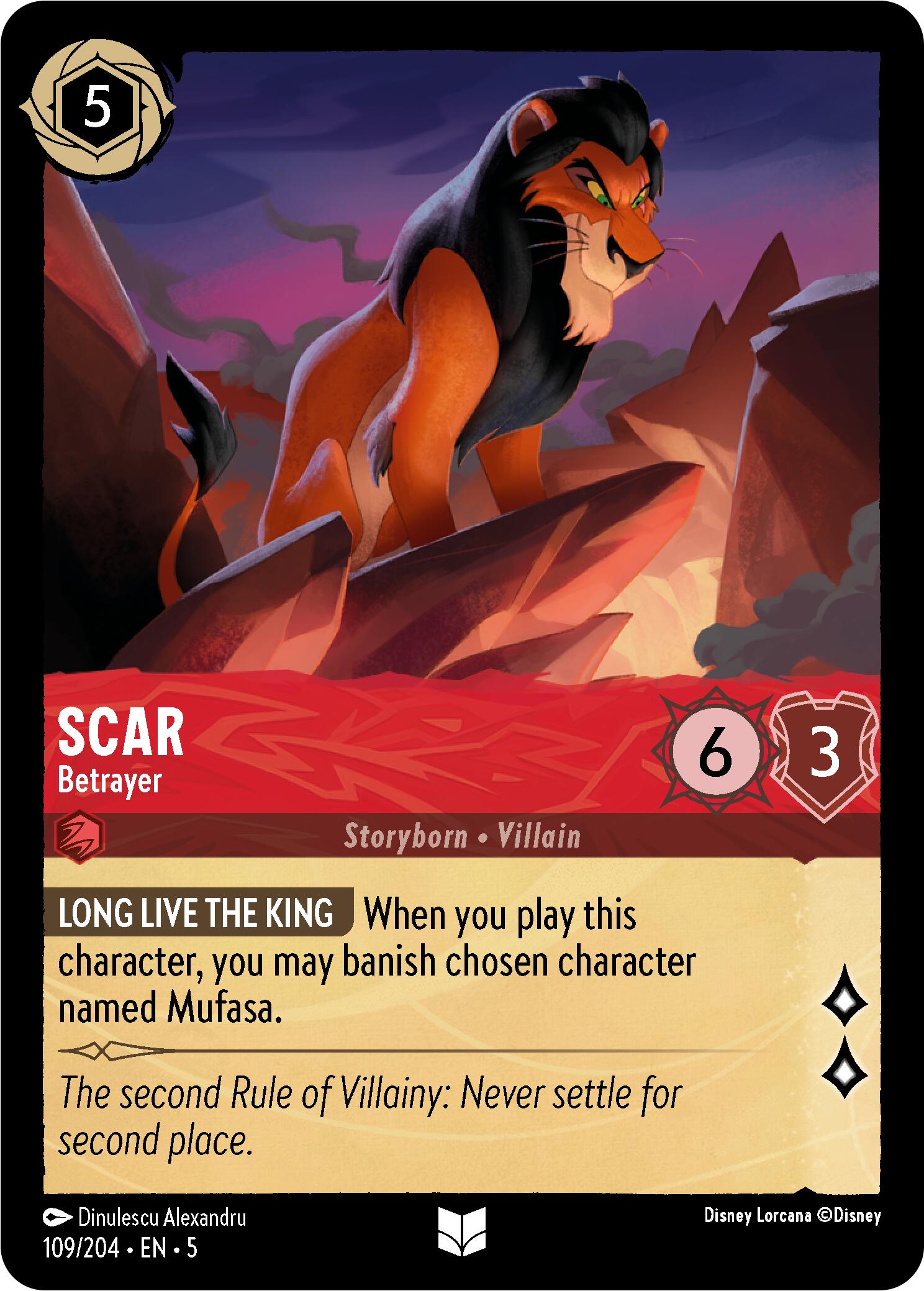 Image of Scar - Betrayer (109/204) [Shimmering Skies]